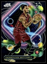 2023-24 Topps Chrome Cosmic Donovan Mitchell Cleveland Cavaliers #25