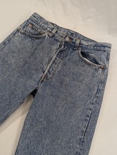 Vintage 1980's Levi's 501 jeans 32x30 33x34 Tag Acid Wash USA Button Fly SFG61