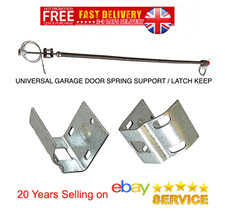 GARAGE DOOR SPRING SUPPORT BRACKET LOCK LATCH CATCH KEEP HENDERSON FOR CABLE