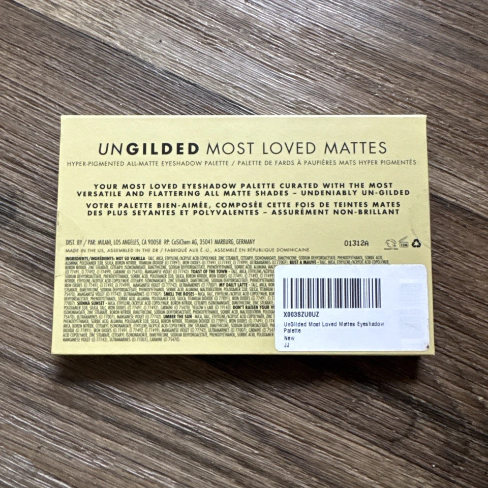 Nueva paleta de sombras de ojos Milani Ungolded Most Loved Mattes nueva  Foto 3 de 3