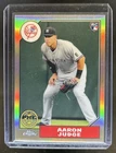 2017 Topps Chrome Aaron Judge 1987 RC Rookie #87T-8 Yankees