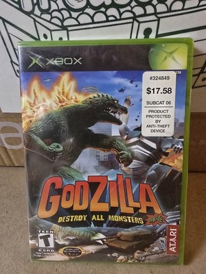Godzilla: Destroy All Monsters Melee (Microsoft Xbox, 2003) for