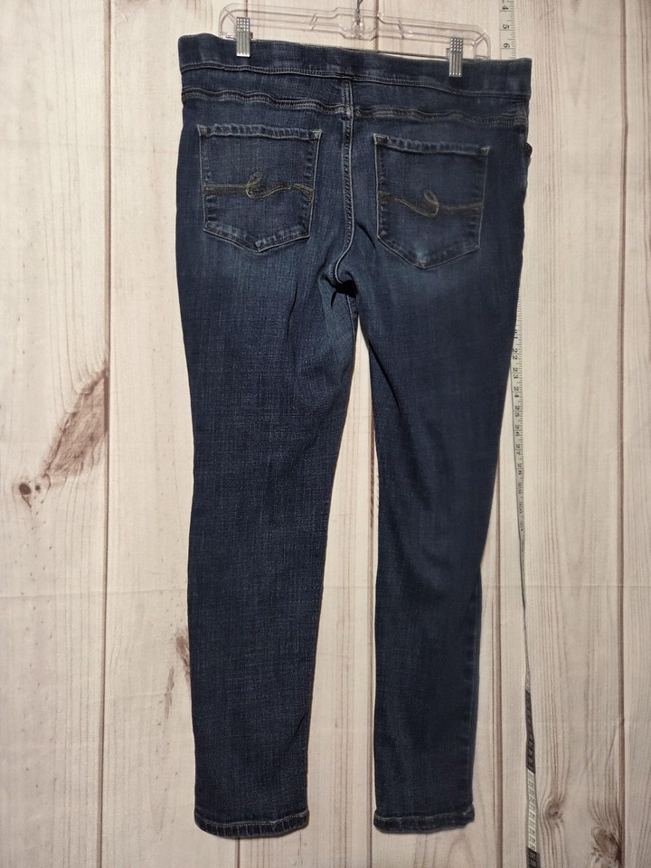 Lee Women's Modern Series Midrise Dream Jean - Pull-On Jeggings With 5 Pocket Styling & Soft Knit Lining