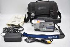 Sony Handycam CCD-TRV68 Video Hi8 Camcorder PLAYBACK WORKS LENS HAS A ERROR