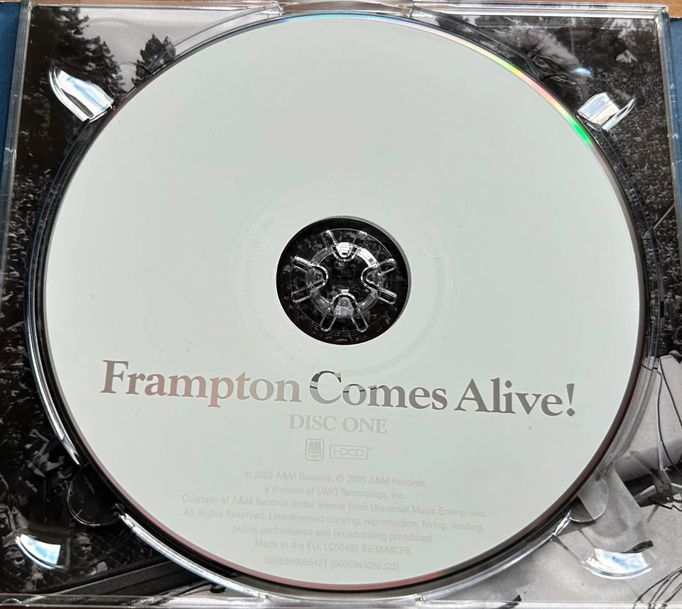 Peter Frampton: FRAMPTON COMES ALIVE! - 2CD Deluxe Edition HDCD - Digipak - EXC. - Bild 4 von 4