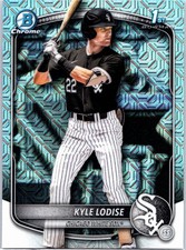 2025 Bowman Draft #BDC-144 Kyle Lodise Chrome Mojo Refractor