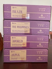 Kiwi Co Atlas Crate New Sealed Japan Brazil Philippines World Lot of 4 Books!