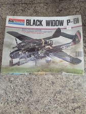 Monogram 1/48 Black Widow P-61 Model Kit 7546 Sealed