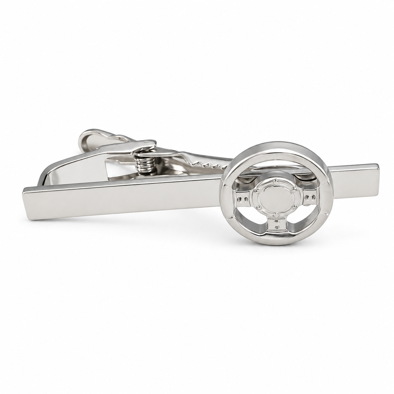 Steering Wheel Tie Bar for Men – Onyx Art TB03 Premium Steering Wheel Tie Clip