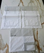 Retired IKEA Festa Tablecloth & 8 Placemats Silver & White 140x240 Cm & 33x48 Cm