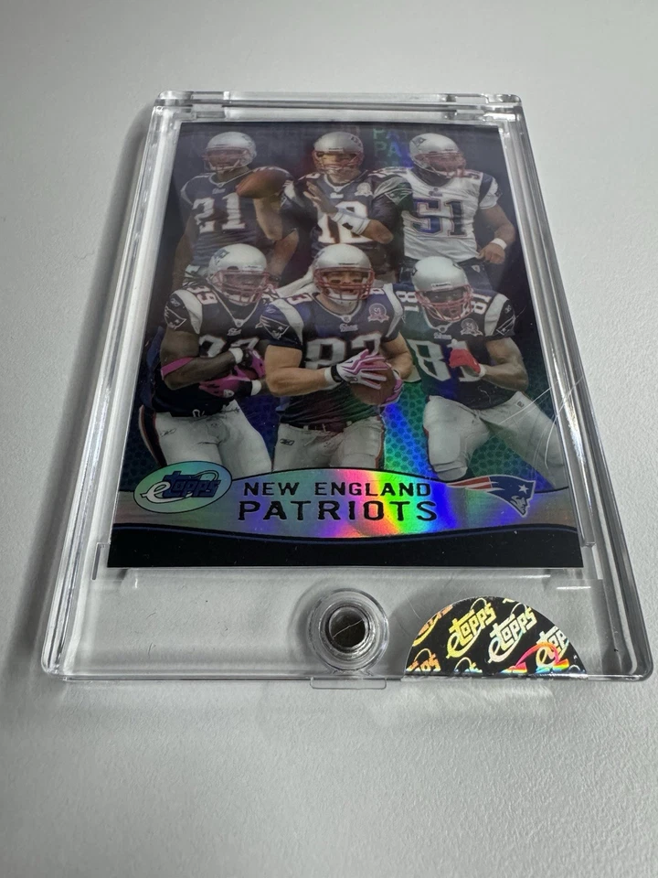 2009 eTopps /749 New England Patriots Team #50 Factory Sealed Uncirculated Mint - Image 2 of 3