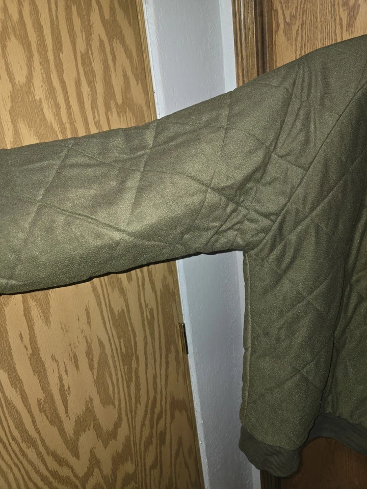 Chaqueta de Caza Reversible Field & Stream De Colección L-Alto Verde/Naranja Brillante Foto 3 de 4