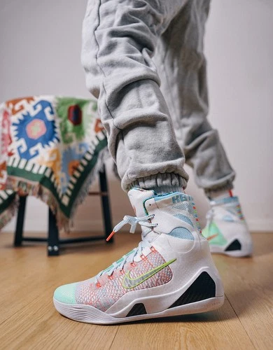 🔥Nike Kobe IX Elite High White Basketball Shoe FZ7335-101 Mens Size 9-13 No Lid