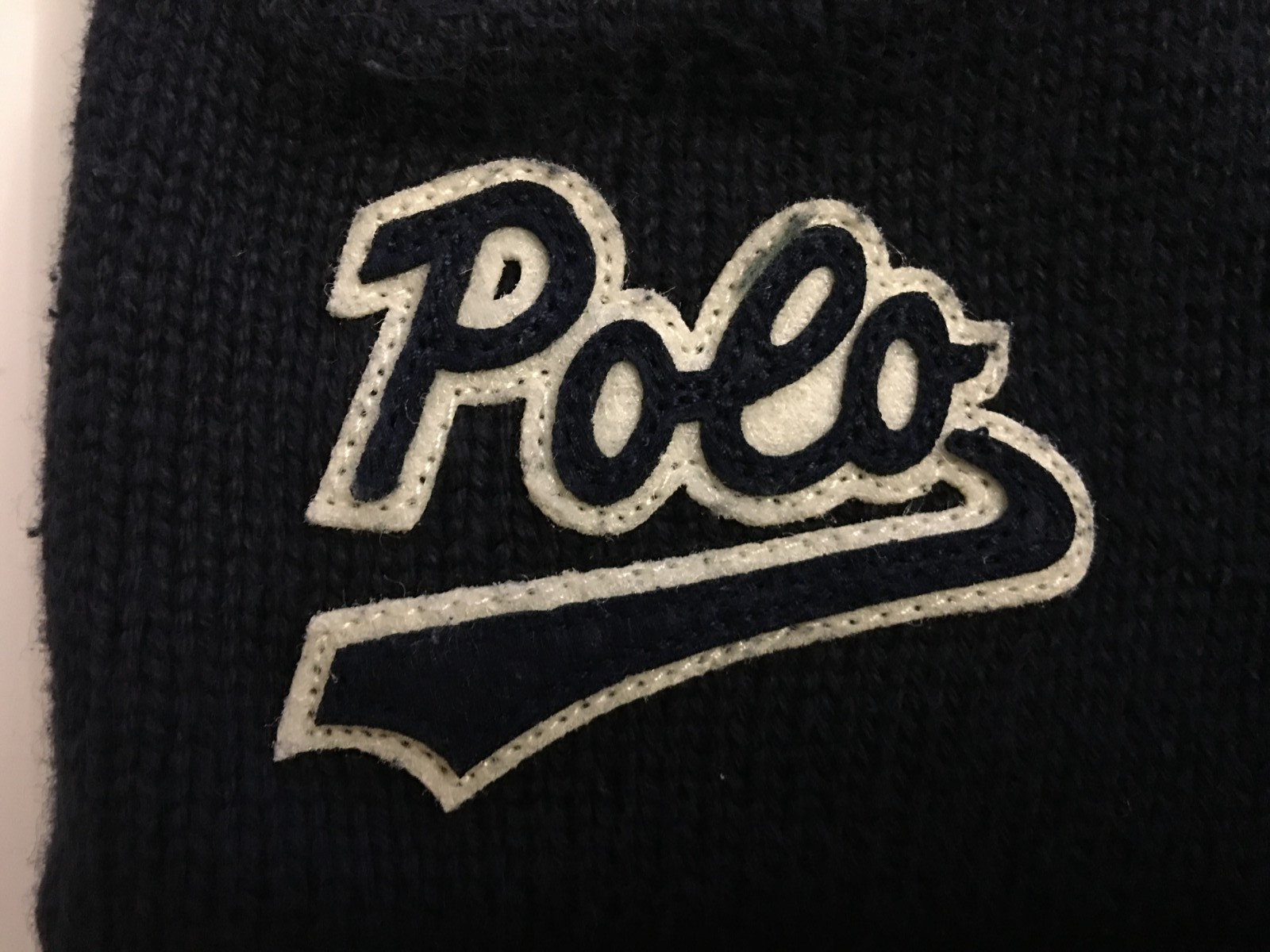 Vintage Ralph Lauren Polo Bear Sweater Cardigan Boys 24M Baby Toddler Patches image 10