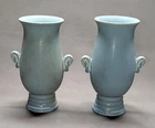 Rookwood Pottery Matched Pair Vases 1937