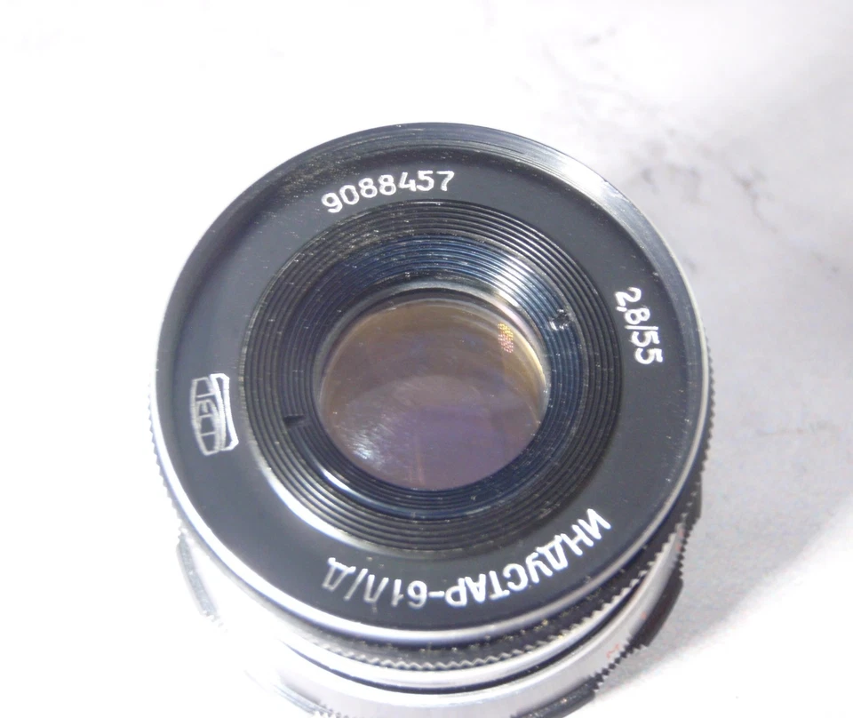 Lens INDUSTAR I-61 / И-61 2.8/52mm USSR M39 Leica FED Zorki Vintage - Image 4 of 4