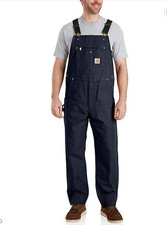 Carhartt Iconic R01 Duck Bib Overall, Navy