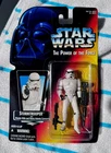 STAR WARS kenner STORMTOOPER red card 1995 .00 power of the force MOC card NM
