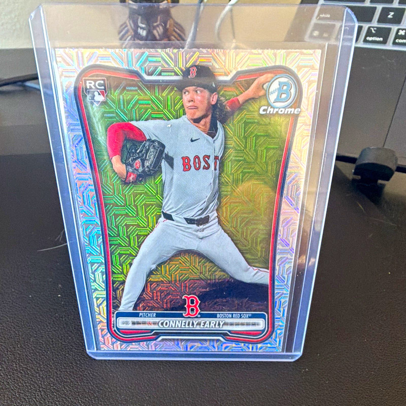 Topps Bowman 2026 Connelly Early Rookie Chrome Mojo Refractor #45 Red Sox