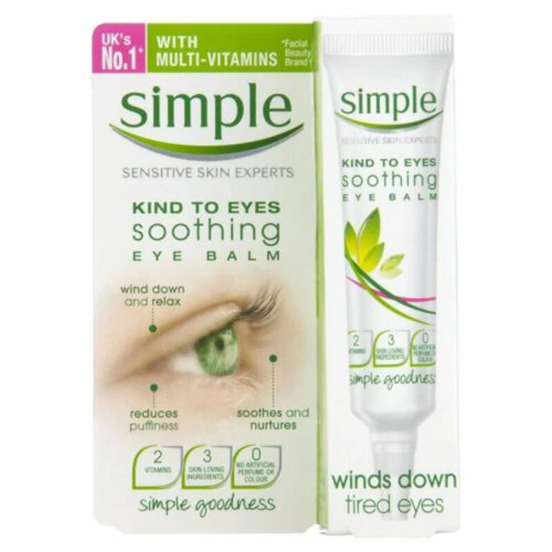 UNILEVER LTD Simple Kind to Eyes Soothing Eye Balm 15ml