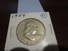 1954 - USA 50 cent - silver American half dollar