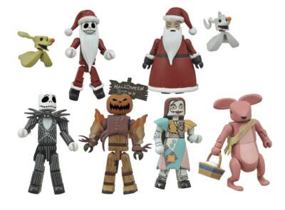 Nightmare Before Christmas Minimates Blind Bag Jack Skellington NBX New Sealed 