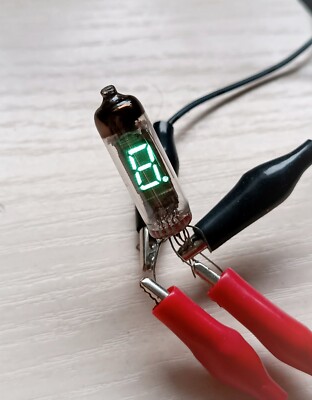 25 pcs IV-3 A VFD 7-segment Fluorescent Tube Indicator clock USSR nixie used #2