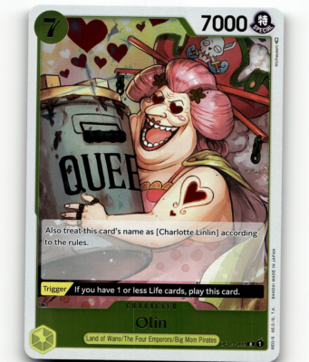 One Piece Card Game Olin - Kingdoms of Intrigue | eBay One Piece Card Game Olin - Kingdoms of Intrigue | eBay