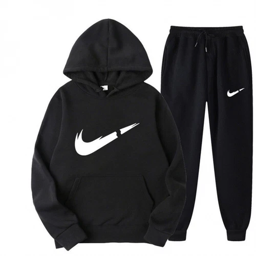 NEW Mens Casual Tracksuits Set Sports Hoodies Sweatpants Outfit Hooded Sweatsuit - Picture 15 of 35