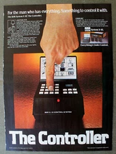 The Controller BSR System X-10 Vintage Magazine Print Ad 1979 8 x 11 