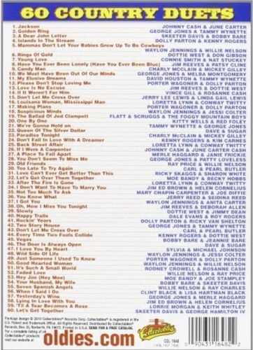 Country Duets, Volumes 1-3 60 Tops Hits - Original Artists(3-CD) Factory Sealed - Imagen 2 de 4
