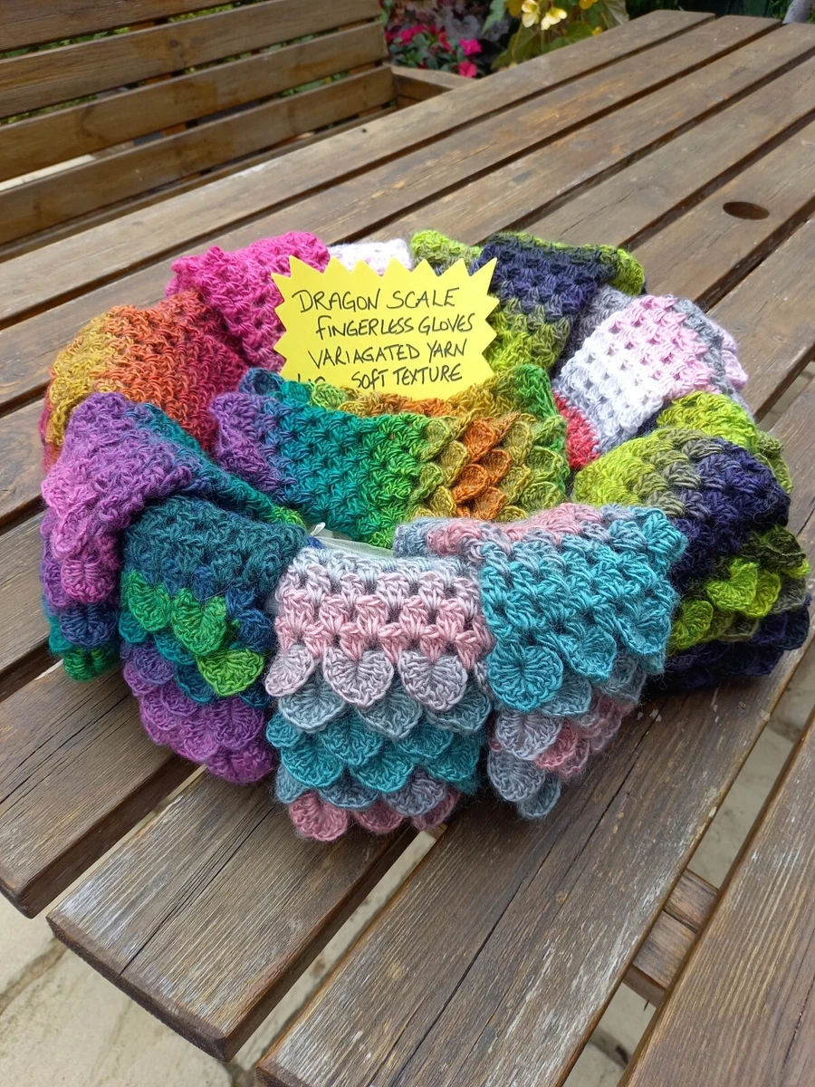 Colourful fingerless gloves sale