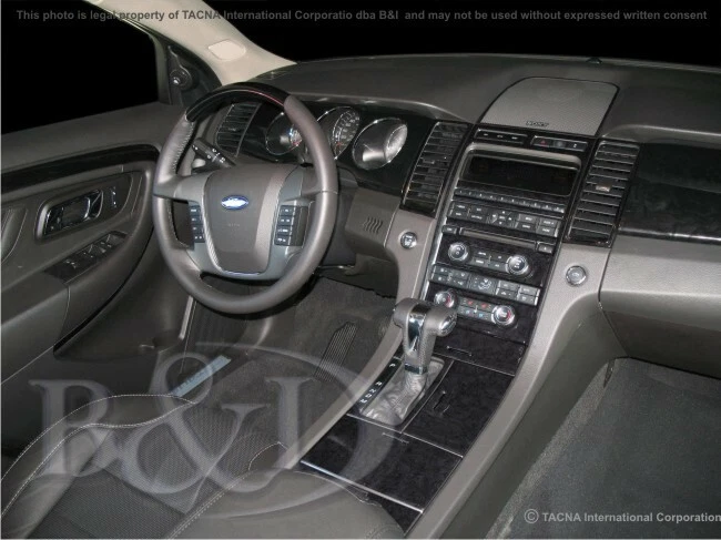 Dash Trim Kit for FORD TAURUS 10 11 12 carbon fiber wood aluminum