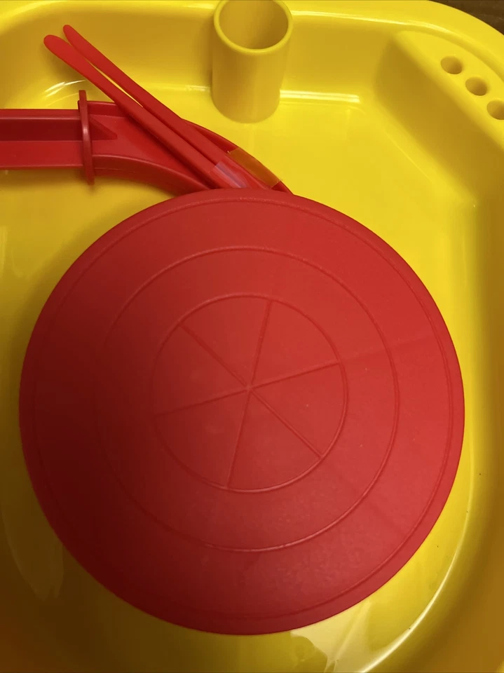 Roda de cerâmica descoberta crianças pedal motorizado artesanato escultura kit diversão infantil - Imagem 2 de 4