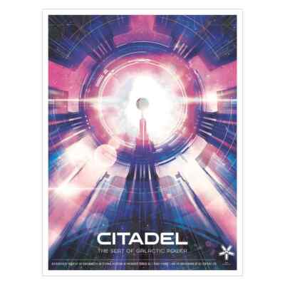 Mass Effect Citadel Giclee Poster Print Art 18x24 Mondo