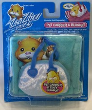 Zhu Zhu Pets Hamster  Pet Carrier  Blanket  BLUE  New In Packaging