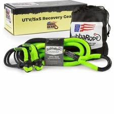 Bubba Rope Heavy-Duty Off-Road Atv, Utv & Sxs Tow Recovery Gear Set Power Stretc
