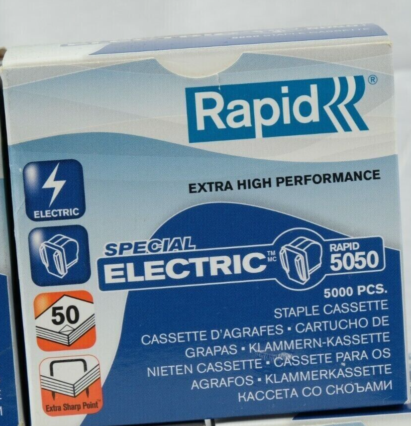 Rapid R5050 Rapid+5050+Cassette+of+5000+Staples+Ref+20993500 for sale online | eBay