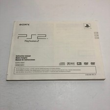 Playstation 2 Console Instruction Manual Model SCPH-75001 NTSC U/C SONY PS2