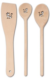 kochlöffel pfannenwender set