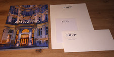 GRAND HOTEL PUPP Stationery Envelope Notepad Magazine *** Bundle Scrapbooking