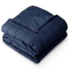 Bare Home Weighted Blanket, All-Natural 100% Cotton, Premium Heavy Blanket