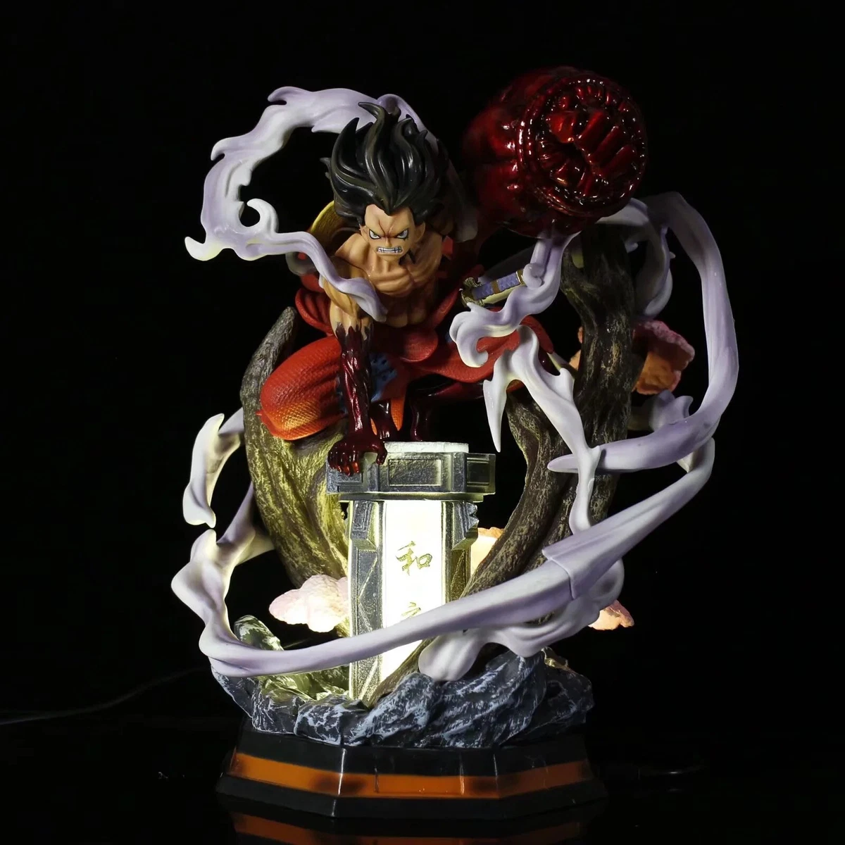 Figurine One Piece Luffy Gear 4 TT Studio One Piece Luffy Gear 4 Figure Light Statue Boxed Toys Ornament Gift | eBay