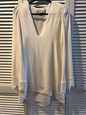 Brand New Stone Cold Fox Silk Boardwalk Dress Boho MSRP 305 One Size O/S