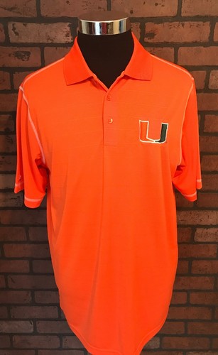 Miami Hurricanes UM Men's Polo Size L - Bild 2 von 5