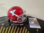 RARE CLIFF STOUDT #18 SIGNED AUTOGRAPHED YOUNGSTOWN STATE MINI HELMET JSA COA