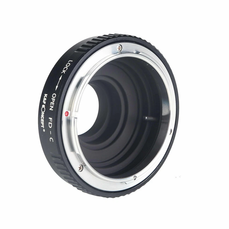 K&F Concept Manual Lens Adapter for Canon FD Lens to C Mount Cine Mount Cameras - Image 2 of 4