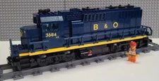 Custom Train B&O GP40 Engine -Please Read Item Description-