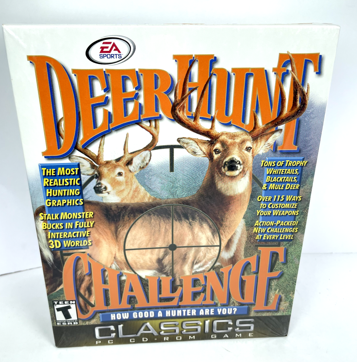 Deer Hunt Challenge (PC, 2001) EA Sports PC Game NEW SEALED Big