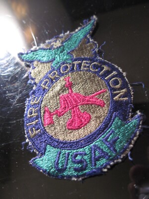 19?? USAF Fire Protection patch | eBay